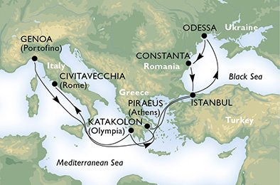Варианты недорогих круизов в 2015 году (архив)