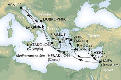 Варианты недорогих круизов в 2015 году (архив)