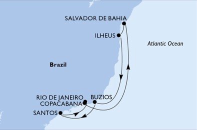 RÉVEILLON: Rio de Janeiro +FOGOS EM COPACABANA + Salvador + Ilhéus + Búzios