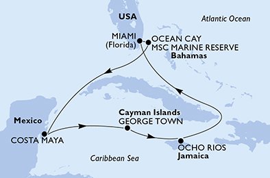 United States,Bahamas,Mexico,Cayman Islands,Jamaica