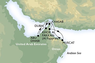 DUBAI, EMIRATI E OMAN - Emirati Arabi Uniti,  Oman