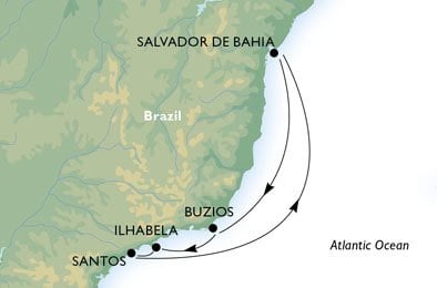 Santos: Salvador, Búzios e Ilhabela