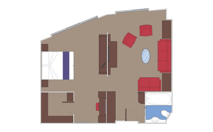 MSC Yacht Club Executive & Family Suite | MSC Cruises