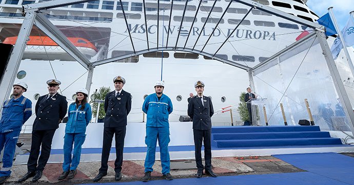 MSC World Europa Delivery Ceremony | MSC Cruises