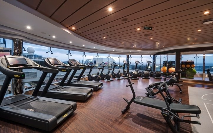 MSC Cruises gym by technogym MSC Cruises gym by technogym