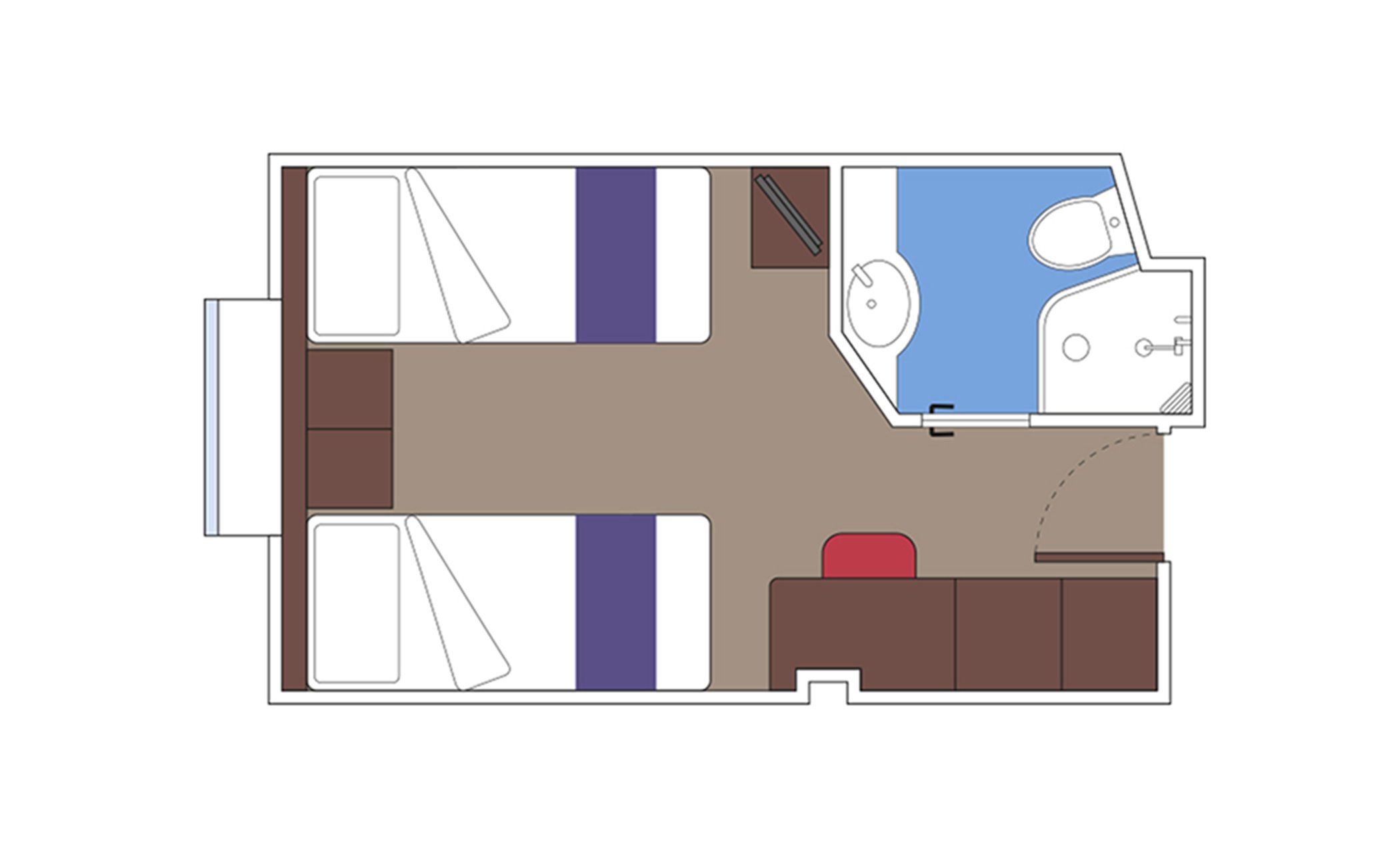 MSC Divina Cabin: Ocean View | MSC Cruises