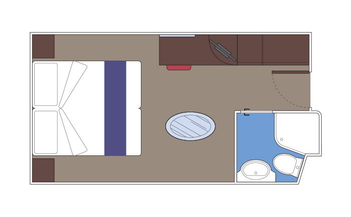 MSC Fantasia, Interiori cabins | MSC Cruises