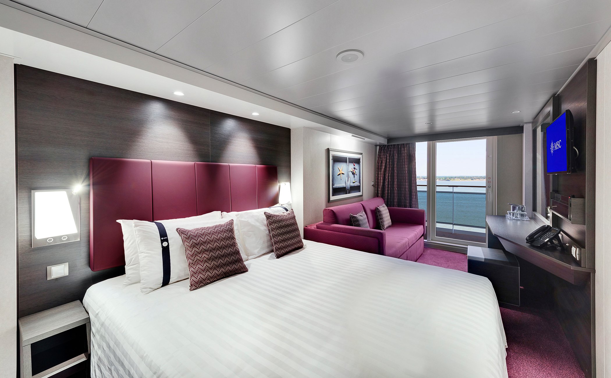 MSC Meraviglia Cabin: Balcony 01 MSC Meraviglia Cabin: Balcony 01