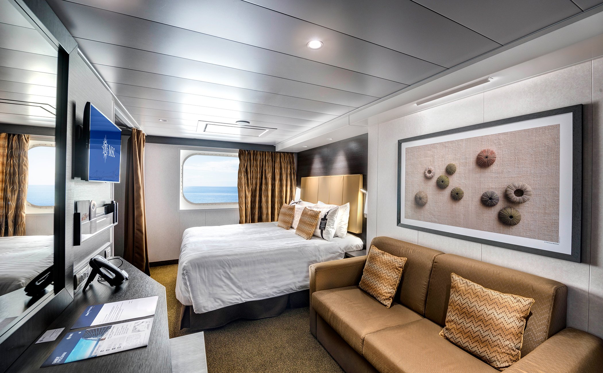 MSC Meraviglia Cabin: Ocean View 16 MSC Meraviglia Cabin: Ocean View 16