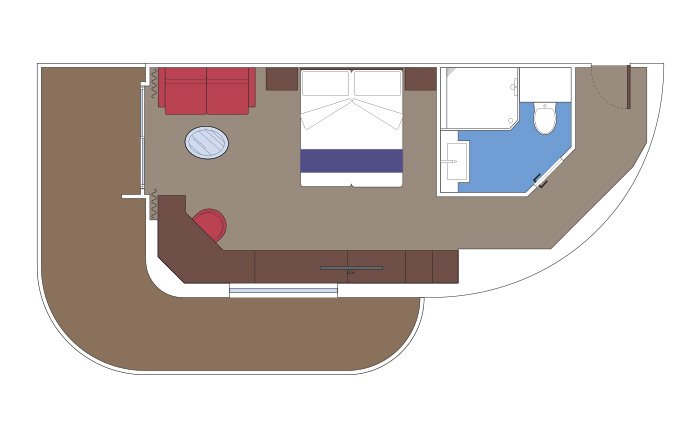 Premium Suite Aurea, MSC Seashore | MSC Cruises