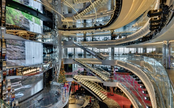 MSC Seaside Public Area Four Decks Atrium 04 MSC Seaside Public Area Four Decks Atrium 04