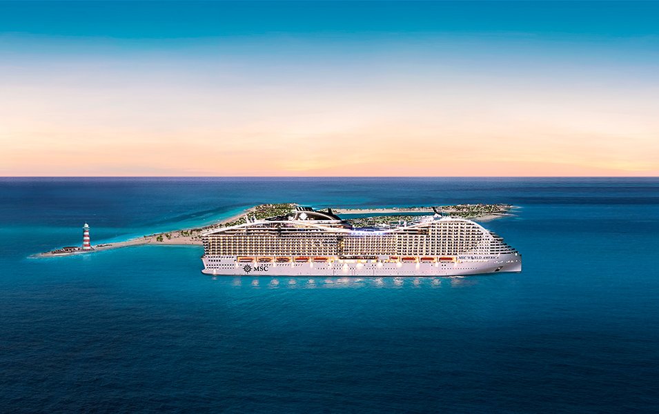 Una nuova nave in arrivo, è la Msc World America