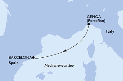 Mappa Itinerario